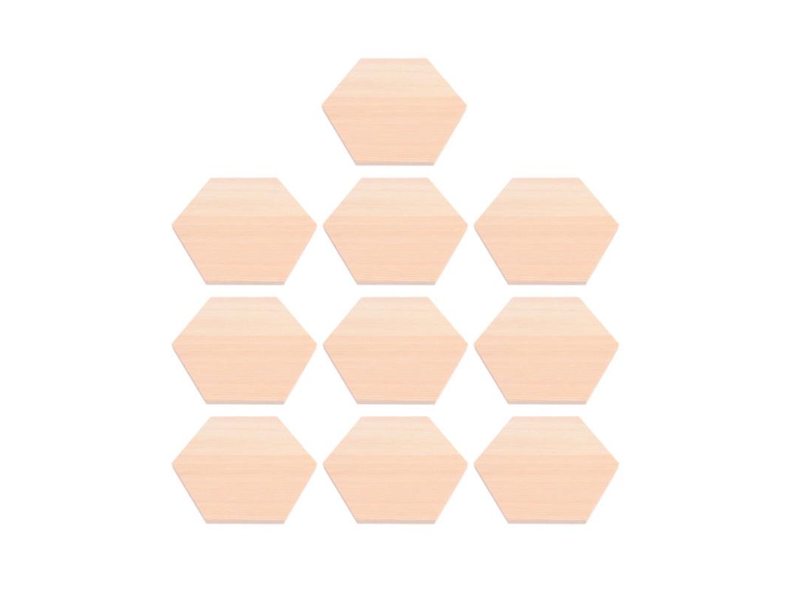 10 bloques de madera. ALLINLESS