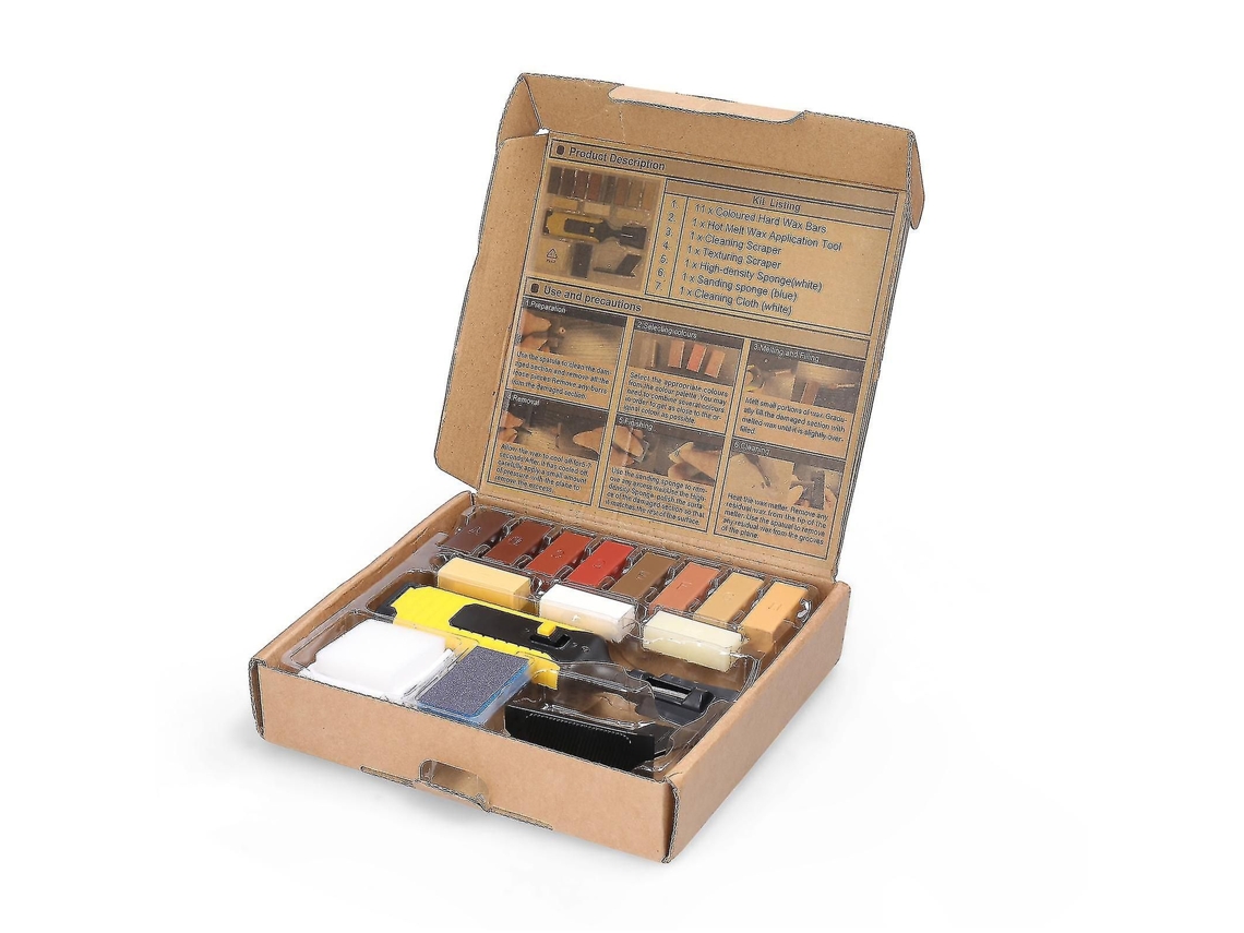 Kit de Reparação SINI TECH STORE para pisos de madeira, multifuncional, para arranhões, uso doméstico
