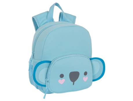 Mochila Infantil SAFTA Koala (Azul claro - Neopreno - Koala)