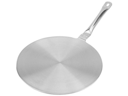 Placa adaptadora de inducción de acero inoxidable, difusor de calor para utensilios de cocina a baja temperatura, control de temperatura con E