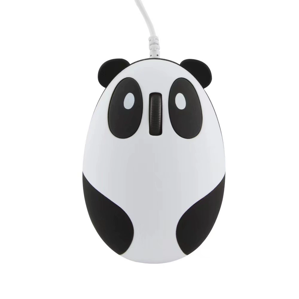 Ratón Con Cable Con Diseño De Panda