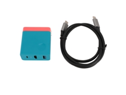 Adaptador De Estación De Acoplamiento (carga Rápida Pd De 45w, Multimedia Hd 4k) Para Switch/steam Deck Dock Portátil