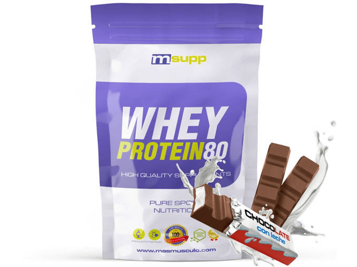 Whey Protein80 - 500g Chocolate Con Leche Masmusculo