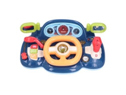 2026-volante De Simulación De Conducción Para Bebés Music Baby: Volante Educativo Temprano Aprende Y Conduce Azul
