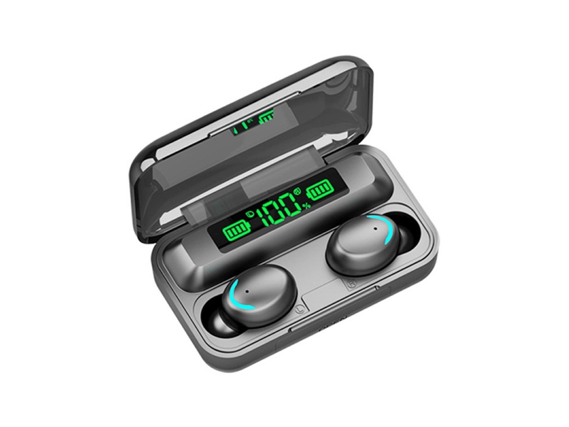 Auriculares Bluetooth (caja De Carga 800mah, Protección Contra Sobrecarga De Batería)