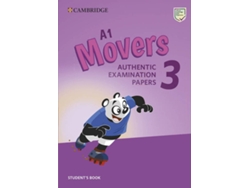 Libro A1 Movers 3 Authentic Examination Papers (Inglés)