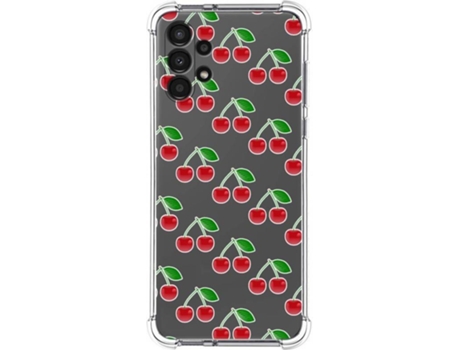 Carcasa para Samsung Galaxy A13 4G TUMUNDOSMARTPHONE Dibujos Antigolpes Cerezas Multicolor