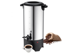 Cafetera de acero inoxidable de 7,4 l con termostato y dispensador de bebidas calientes Tekmaquinas