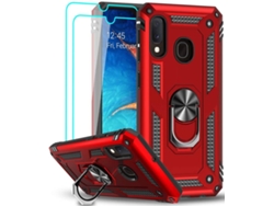 Carcasa Samsung Galaxy A20e HONGWE. Rojo