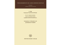 Libro Farbzentren In Mineralen Und Synthetischen Kristallen De Gerhard Lehmann (alemán)