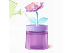 Mini Humidificador Portátil De Mesa De 260 Ml Para Habitación Humidificador Pequeño Usb Personal Con Flor Silencioso Névoa Fría Apagado Yizhood