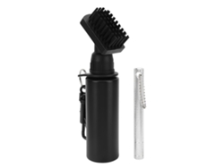 Escobilla Limpiadora De Club Con Botella De Squeez 150ml Antifugas Clip Retenedor Herramienta Afiladora De Ranuras Plata