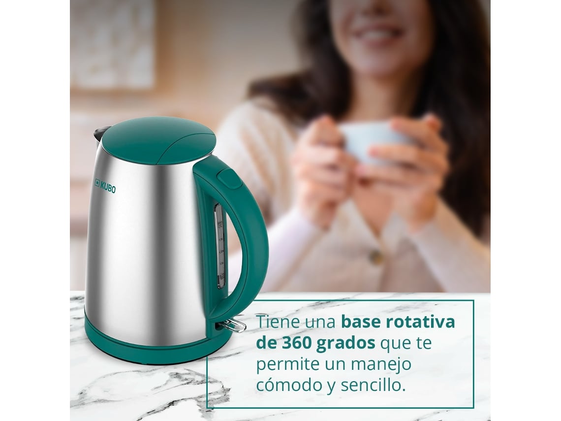 Hervidor Eléctrico KUBO KBWK1053 (2200 W L)