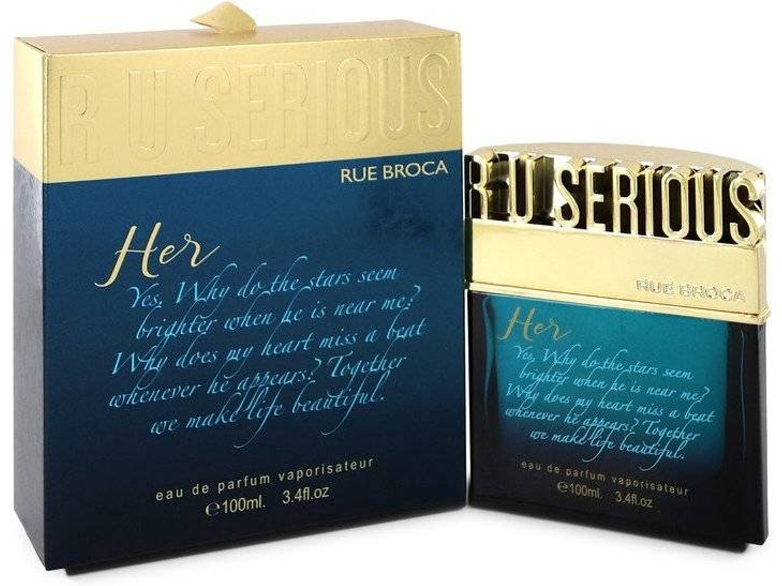 Perfume RUE BROCA Afnan R U Serious Her Eau De Parfum (100ml)