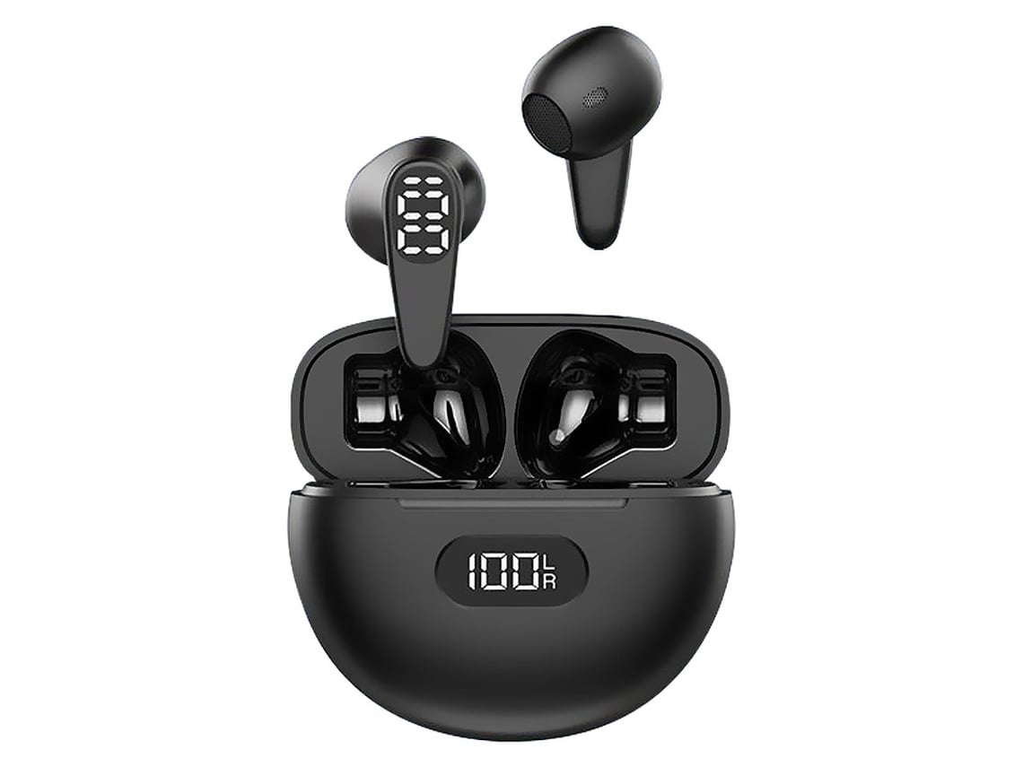 Auriculares YEMAESRE Bluetooth Sin Música Negros