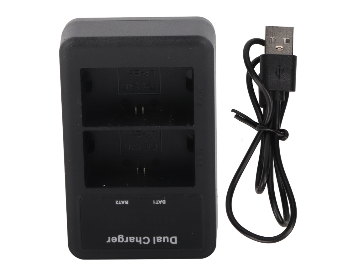 Cargador De Batería Usb Para Cámara Con Indicador De Encendido Para R7 Ii R6 R5 60d 70d 80d 90d 5d4 5d3 5d2 5ds 7d 6d 5dmark4 5v