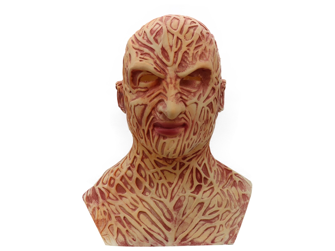 Ats-máscara De Terror Freddy Para Adultos Fiesta De Halloween Disfraz Carnaval Baile Cosplay Zombi