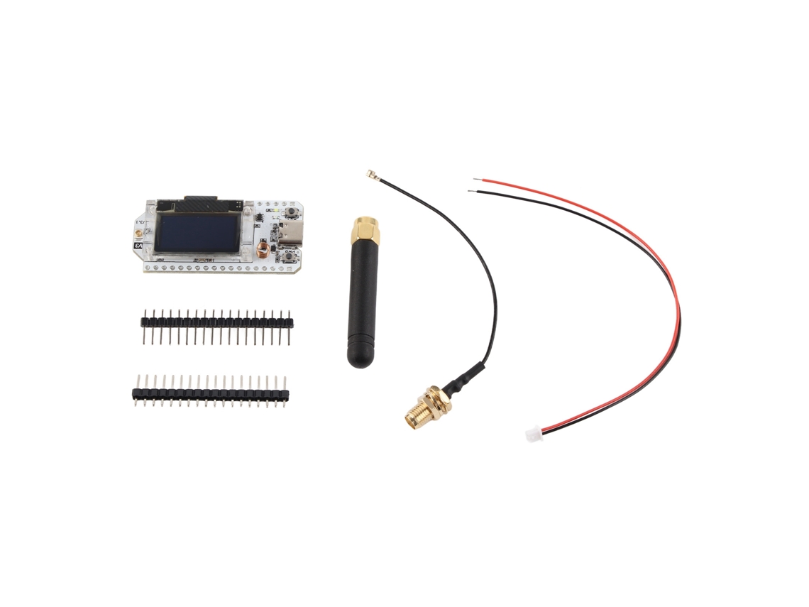 Kit De Placa De Desarrollo Sx1276+esp32 Con Antena Wifi De 868-915 Mhz