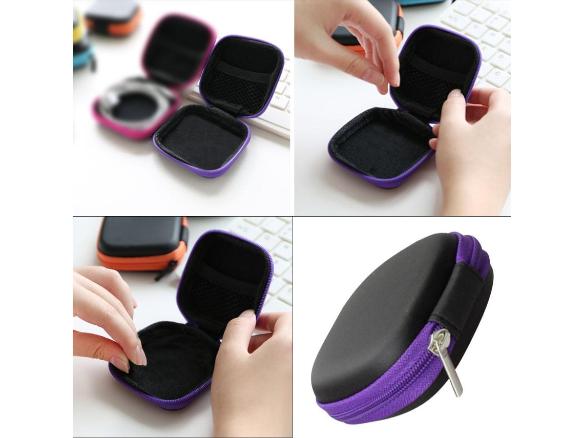 Bolsa De Almacenamiento (para Almacenar Cargadores Y Cables De Datos) Epei Cargador Móvil Y Bolsa De Almacenamiento De Cables De Datos Púrpura, Almacén Virtual Ande Online