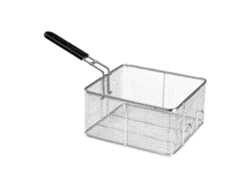 Cesta para freír extragrande, ideal para barbacoas al aire libre y servicios de catering.