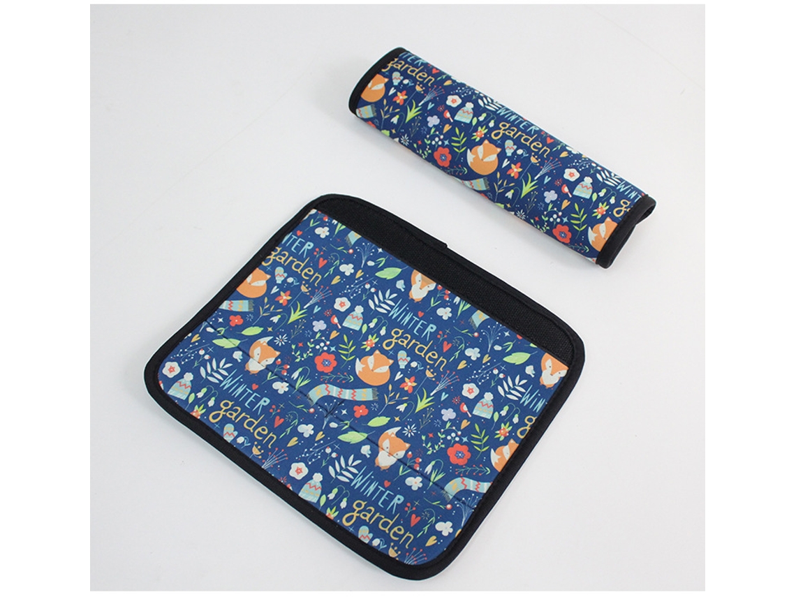 2 Cojines De Cinturón De Seguridad Infantil 22x8cm Con Foca, Para Carro/bicicleta, Cinturón De Protección