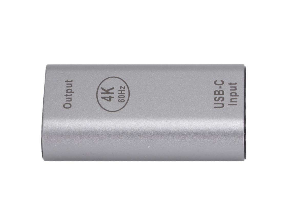 Adaptador Usb-c A Hdmi Convertidor De Audio Y Video 4k 60hz Con Carcasa De Aluminio