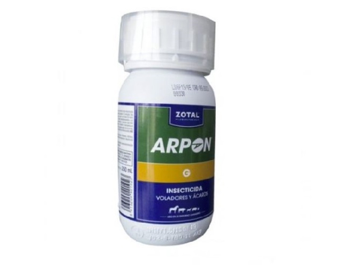ZOTAL Arpon gInsecticida Voladores Y Ácaros En Entornos Ganaderos 250 Ml