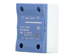Relé De Estado Sólido Monofásico 80a Control Dc Regulador De Voltaje 3-32v Entrada 12v Salida