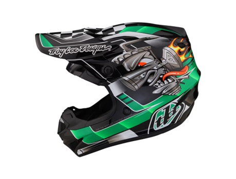 Auriculares TROY LEE DESIGNS SE4 Polyacrylite W/MIPS Carb L