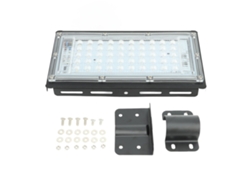 2026-lámpara De Calle Led De 50w Luz Blanca Cálida Impermeable Exterior Para Patio 180-240v
