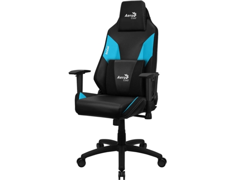 Silla Gaming Profesional Aerocool ADMIRALBB, Cojines Acolchados, Air Tech, Azul