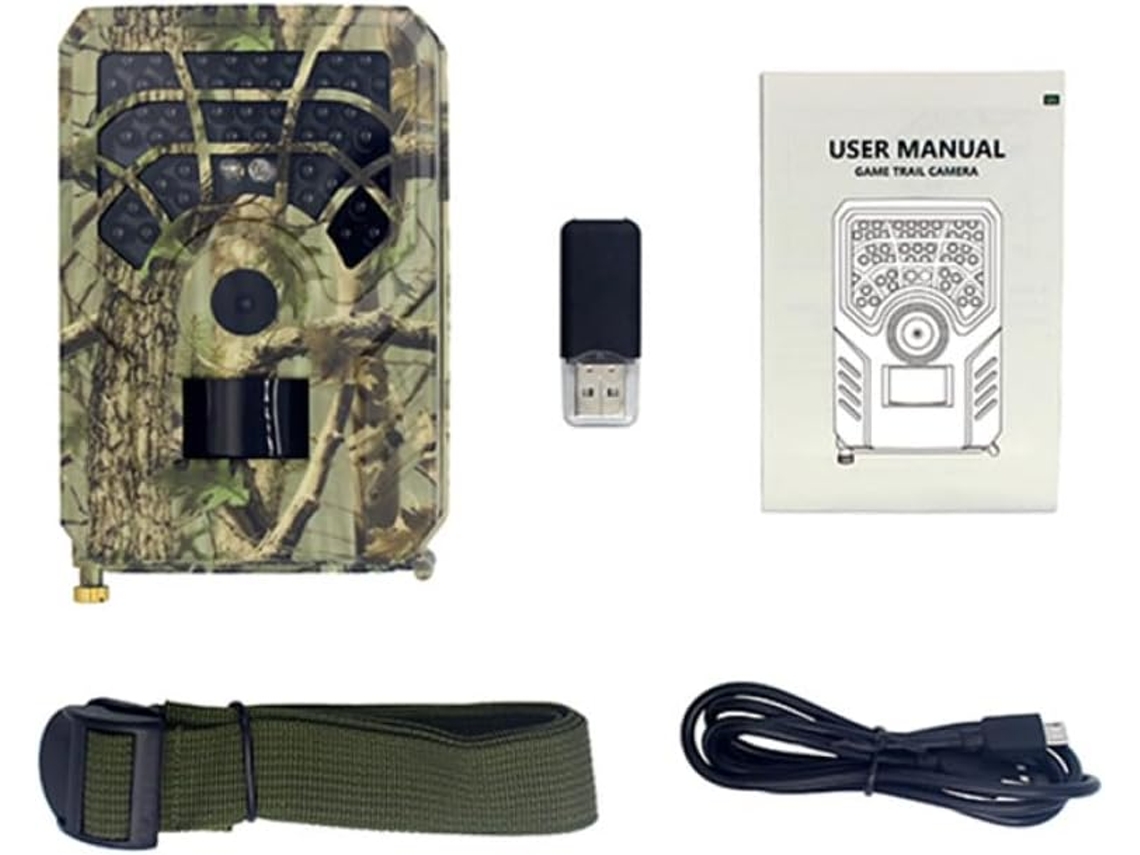 Cámara De Vigilancia Para Exteriores Pr300a De 12 Megapíxeles Y Resolución 480p.