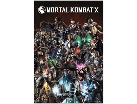 Poster MORTAL KOMBAT Mortal Kombat Personajes