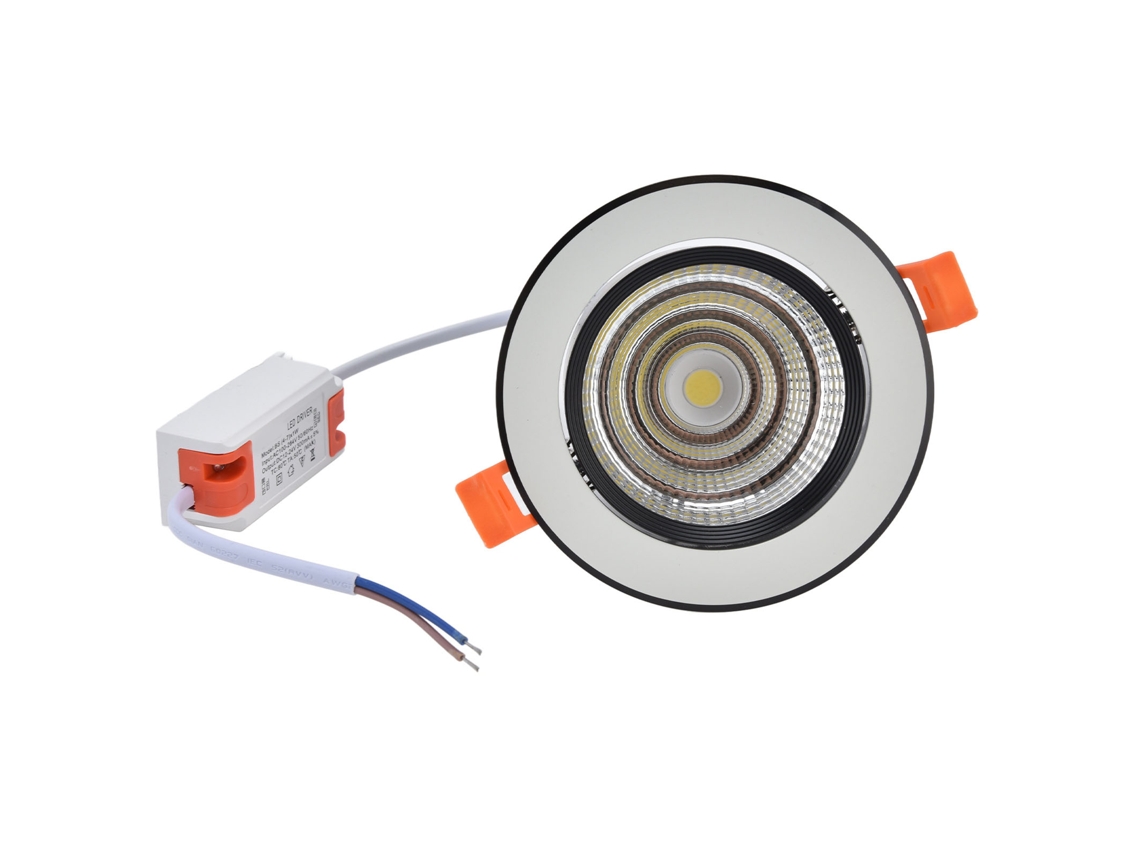 2026-luz Empotrada Led 7w Luz Blanca 6000k Disipación De Calor Para Pasillo Sala De Estar Dormitorio 100‑264v