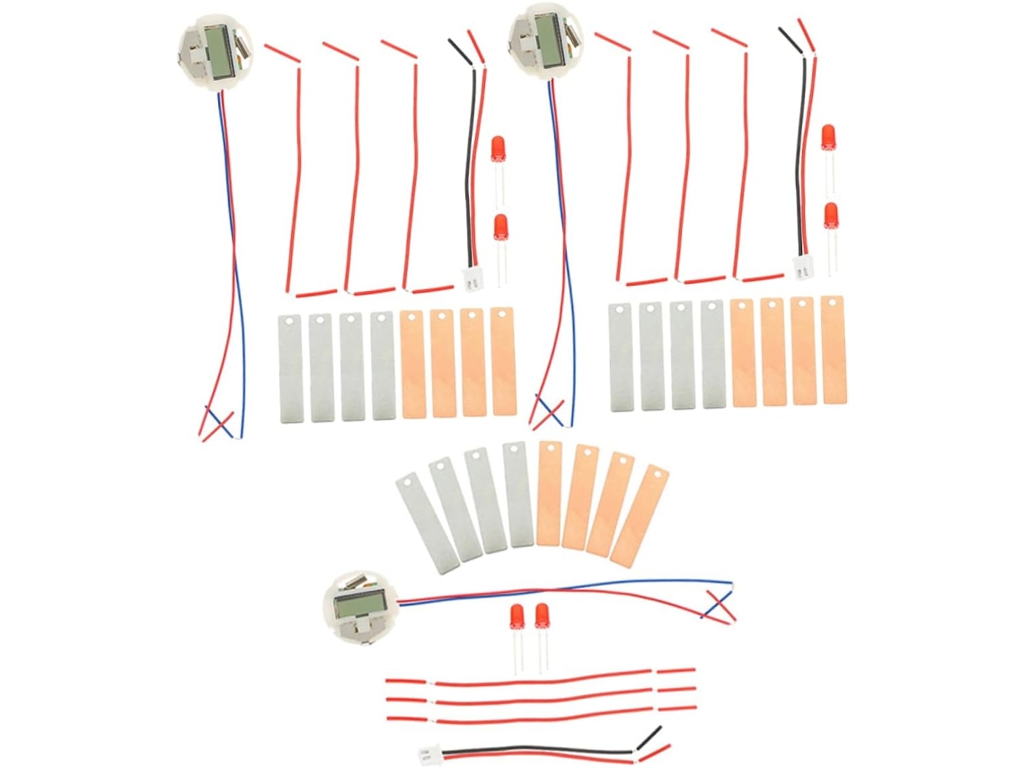 Kit De Ciencia Para Armar Una Pila De Frutas De Metal Para Estudiantes, Tamaño Mediano, Experimento.