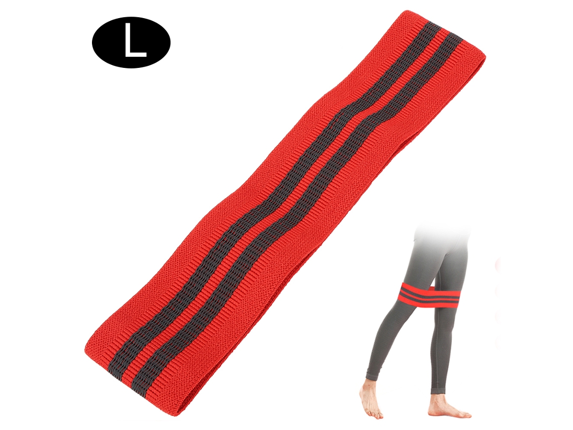 Banda de resistencia de látex antideslizante Kofihety para ejercicios de tejido profundo, yoga, estiramiento y fortalecimiento de piernas y glúteos.
