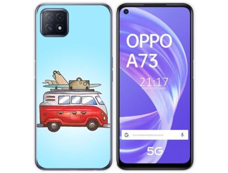 Carcasa Oppo A73 5G TUMUNDOSMARTPHONE Dibujos Multicolor