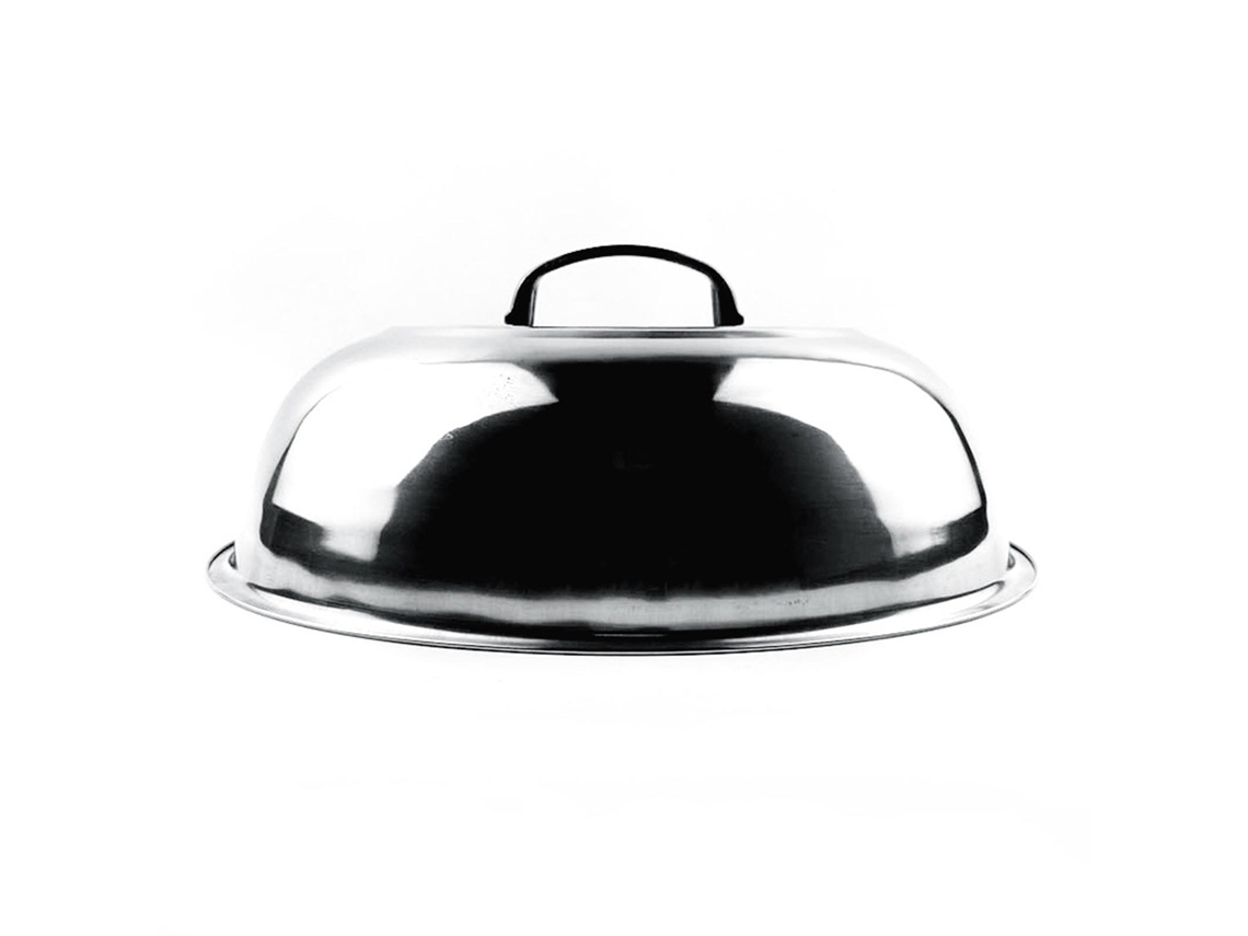 Tapa De Acero Inoxidable De 36 Cm, Multifuncional Para Cocinar, Freír Y Cocinar Al Vapor.