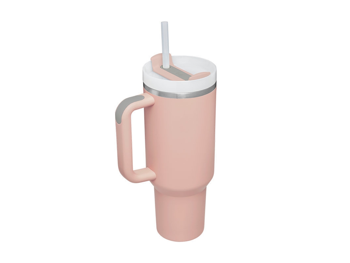 Taza portátil SZSMART B02 304 taza de acero inoxidable 40oz - rosa