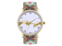 Reloj De Cuarzo Para Mujer Zhoulianfa Con Correa De Lana, Moda Coreana, Estilo Estudiantil T27-fg 7