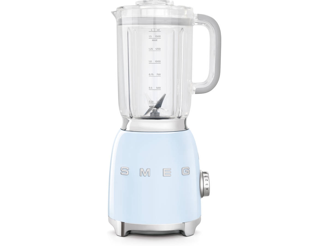 Batidora de Vaso SMEG Anni 50 BLF01PBEU (800 W - 1.5 L - Azul)