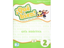 Libro ¡Que Bien! 2 Guia Con 2 Cds de   (Castellano)