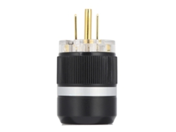 Conector De Alimentación Mono Audio M101g De Cobre Puro Chapado En Oro Para Cables De Audio