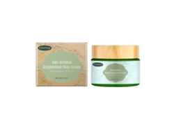 Crema iluminadora antiarrugas para el cuidado de la piel del rostro