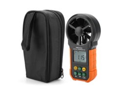 Medidor De Velocidad Del Viento Digital Peakmeter Pm6252a, Anemómetro Portátil Con Medición De Flujo De Aire.