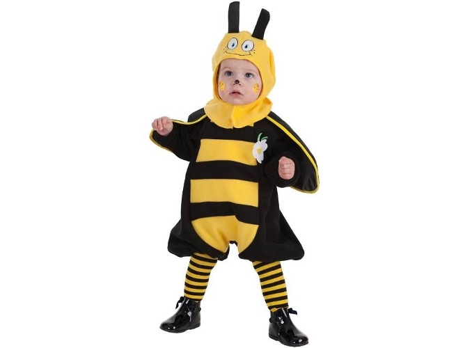 Disfraz de Bebé TOPDISFARCES Abeja Loca (Tam: 6-12 Meses)