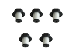 5 peças de filtros para aspirador de pó robótico karcher vc4i