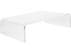 Soporte Elevado Para Monitores De Ordenador Pequeños En Acrílico Transparente, Elevador Estable.