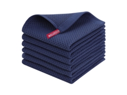 Juego de paños de cocina Kofihety absorbentes gruesos azul (34x34cm)