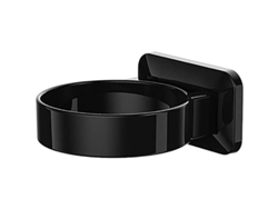 Soporte De Pared Para Secador De Pelo, No Requiere Taladrar, Organizador De Baño De Plástico Con Adhesivo.